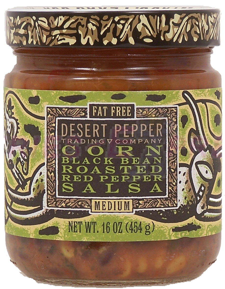 Desert Pepper Trading Co.  corn black bean and roasted red pepper salsa, medium Full-Size Picture